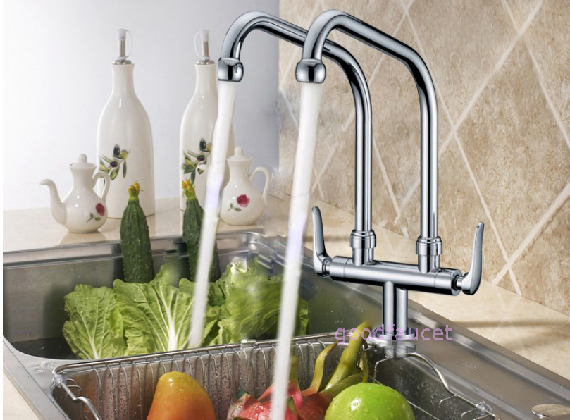 dual tap for kitchen sink