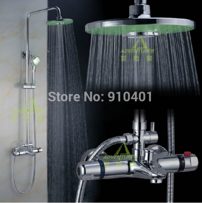 Wholesale And Retail Promotion Luxury Rain Shower Faucet Tub Mixer Tap With Hand Shower Shower Column Chrome [Chrome Shower-2119|]