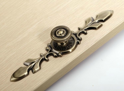 Bronze Handles Vintage Antique Cupboard Cabinet Drawer Door Knob Pulls 170mm 6.69" MBS034-4 [Handles&Knobs-83|]