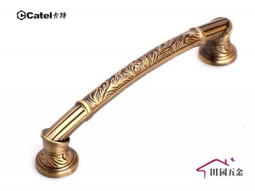 Vintage Style Coffee Gold Cabinet Wardrobe Cupboard Drawer Pulls Handles 5.04" 128mm MBS012-2