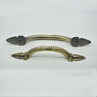 snake head brass antique 96mm zinc alloy antique drawer handles 100g with 2 screws for drawers furniture kitchen cabinet [Modernfurniturehandlesandknobs-93|]