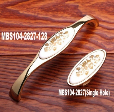 Golden Modern Simple Style MBS104-2827(Single Hole) Cabinet Handles Wardrobe Cupboard Drawer Pulls Single Hole MBS104-1 [Handles&Knobs-609|]