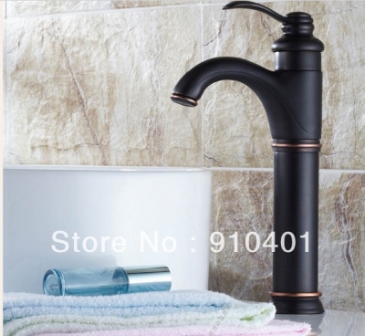 Wholesale And Retail Promotion Tall Style Oil Rubbed Bronze Bathroom Vessel Sink Faucet Single Handle Mixer Tap [Oil Rubbed Bronze Faucet-3733|]