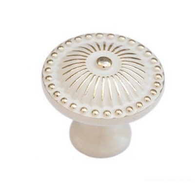 28mm Round Ivory Cabinet Knobs Handles Pulls Cupboard Closet Drawer Handles Furniture Handles Bars Wholesale [CabinetHandle-136|]