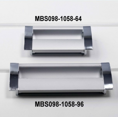 Modern MBS098-1058-96 Cabinet Wardrobe Cupboard Knob Drawer Invisible Door Pulls Handles MBS098-2 [Handles&Knobs-604|]