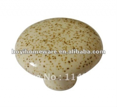speckle round ceramic knobs wholesale and retail shipping discount 100pcs/lot P71 [SingleHoleKnobs-520|]