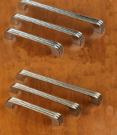 Brushed Silver Simple Mordern Cabinet Wardrobe Cupboard Knob Drawer Door Pulls Handles 128mm 5.04" MBS320-2 [Handles&Knobs-305|]