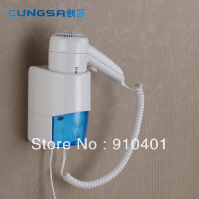 Wholesale And Retail NEW Bathroom Wall Mounted Hair Dryer Dry Hair Machine Electronic Body Dryer-White Color [Hand dryer Skin dryer hair dryer-3001|]