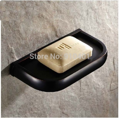 Wholesale And Retail Promotion Modern Square Soap Dish Holder Oil Rubbed Bronze Wall Mounted Soap Dish Holder [Soap Dispenser Soap Dish-4299|]