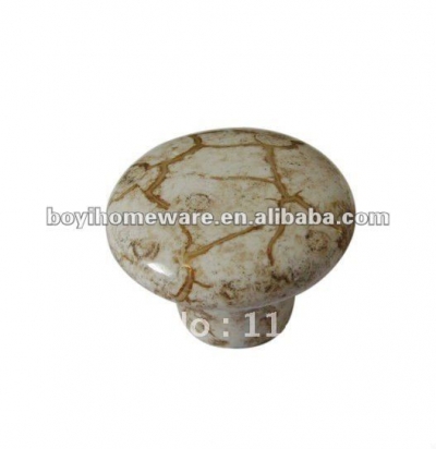 cheap crackled round cute knobs handles wholesale and retail shipping discount 100pcs/lot R28 [SingleHoleKnobs-591|]
