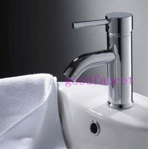 Wholesale / Retail Deck Mounted Bathroom Basin Faucet Vessel Sink Mixer Tap Single Handle Chrome Mixer Tap