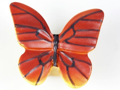 Colorful Beautiful Resin Butterfly Cabinet Cupboard Drawer Knob Pulls Handle MBS006-1 [Handles&Knobs-429|]