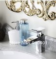 Wholesale And Retail Promotion Polished Chrome Brass Bathroom Faucet Single Handle Basin Vanity Sink Mixer Tap