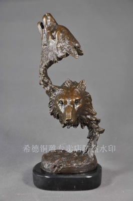 Copper sculpture copper crafts home decoration copper decoration gift double dw-110