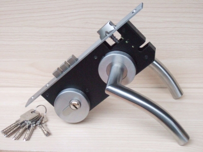 Door Hardware Lock Stainless Steel 304 Lever Handle Security Door Lock lockset [DoorLocks-160|]