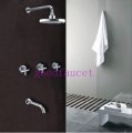 Wholesale And Retail Promotion Wall Mounted Bathroom Rain Shower Faucet Shower Arm Control Shower Tub Mixer Tap