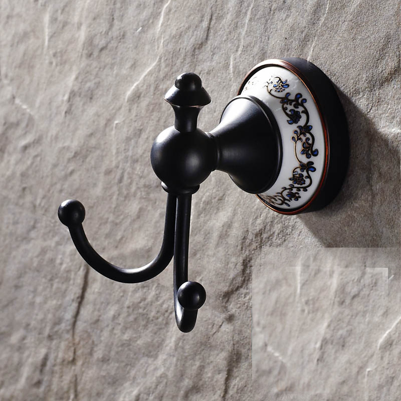 whole and retail bathroom towel / bath ball hooks wall mounted oil rubbed bronze bathroom kitchen hanger