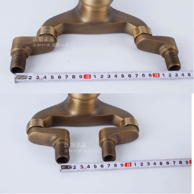 antique style widened shower faucet angle valve adjustable diameter and cold faucets accessories a pair