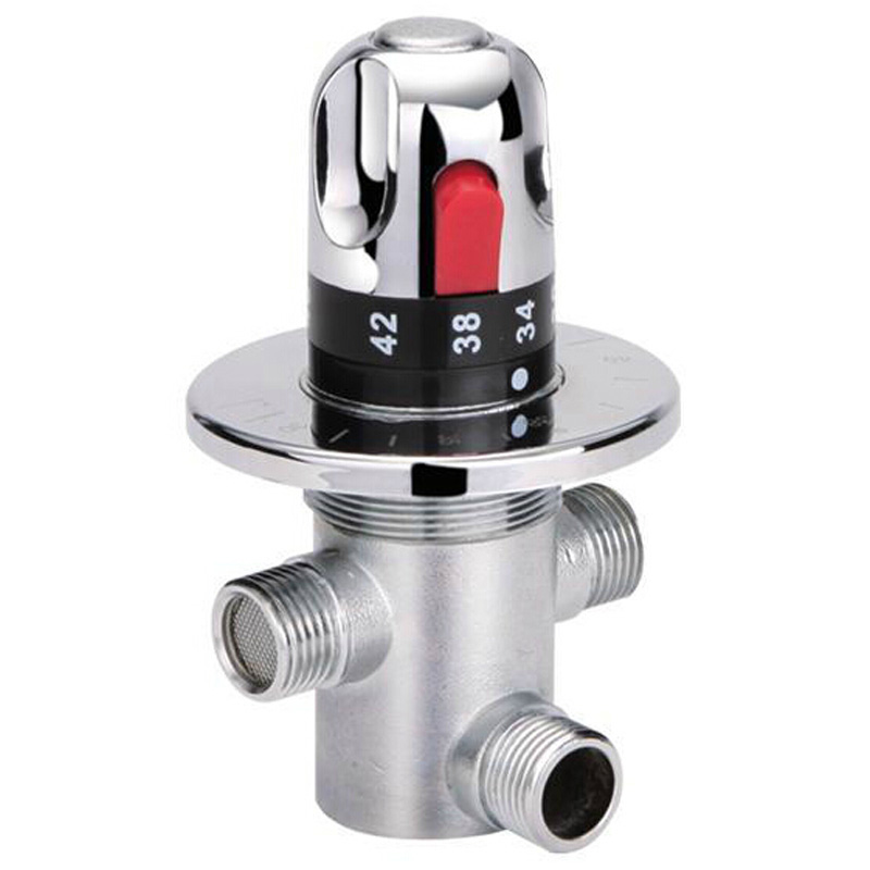 whole and retail thermostatic shower mixing contral valve water temperature control valve 1/2"