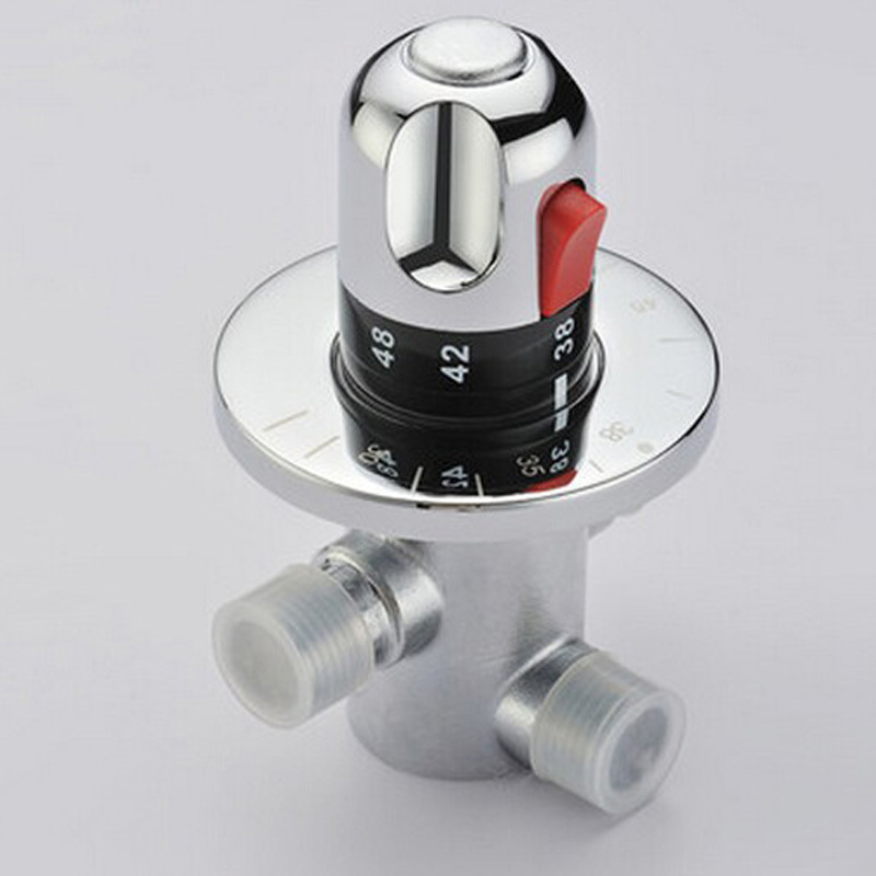 whole and retail thermostatic shower mixing contral valve water temperature control valve 1/2"