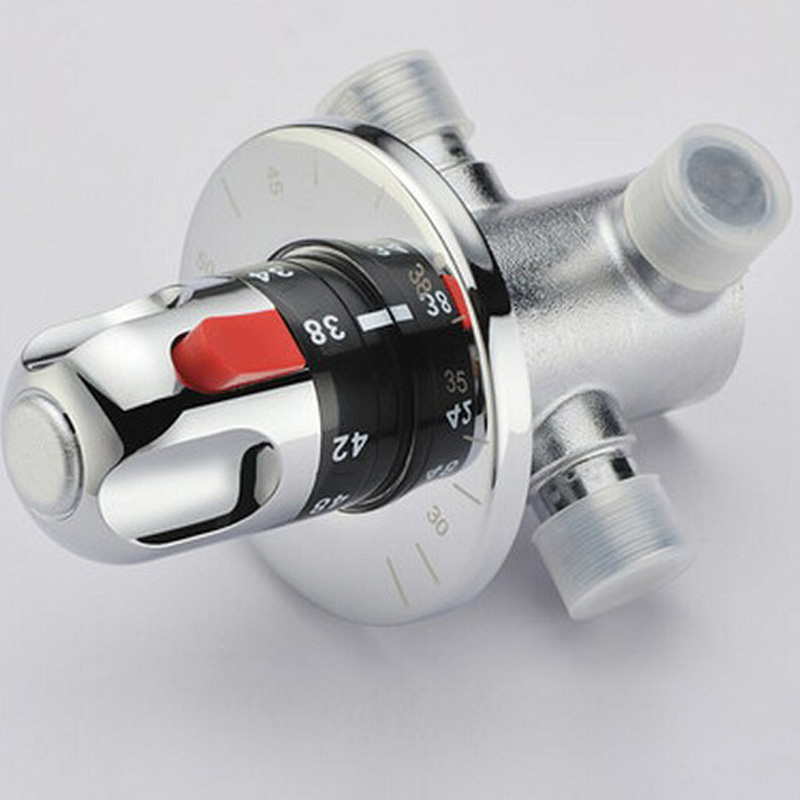 whole and retail thermostatic shower mixing contral valve water temperature control valve 1/2"