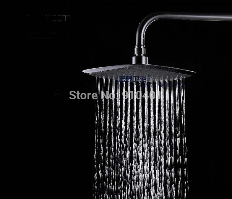 Wholesale And Retail Promotion Luxury Thermostatic Rain Shower Faucet Bathtub Mixer Tap With Hand Shower Chrome