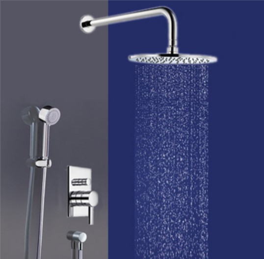 Wholesale And Retail Promotion Luxury wall mounted shower faucet set 8