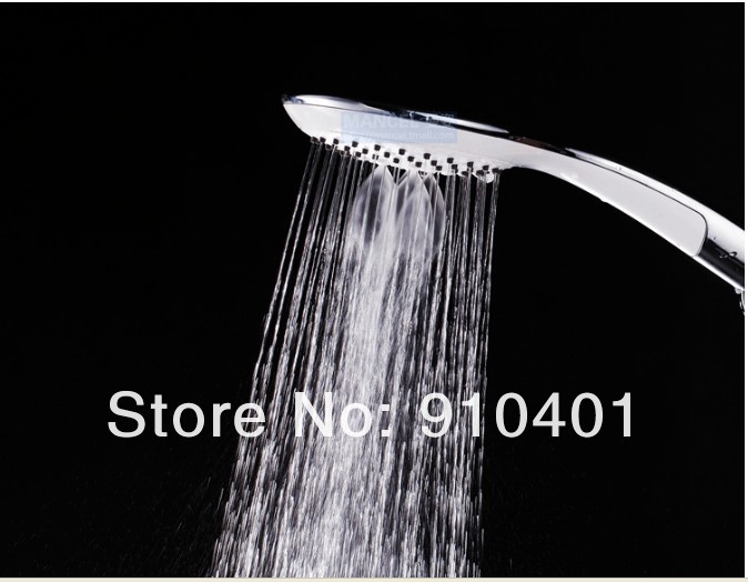 Wholesale And Retail Promotion Modern Wall Mounted Rain Shower Faucet Set Swivel Tub Mixer Tap Shower Column