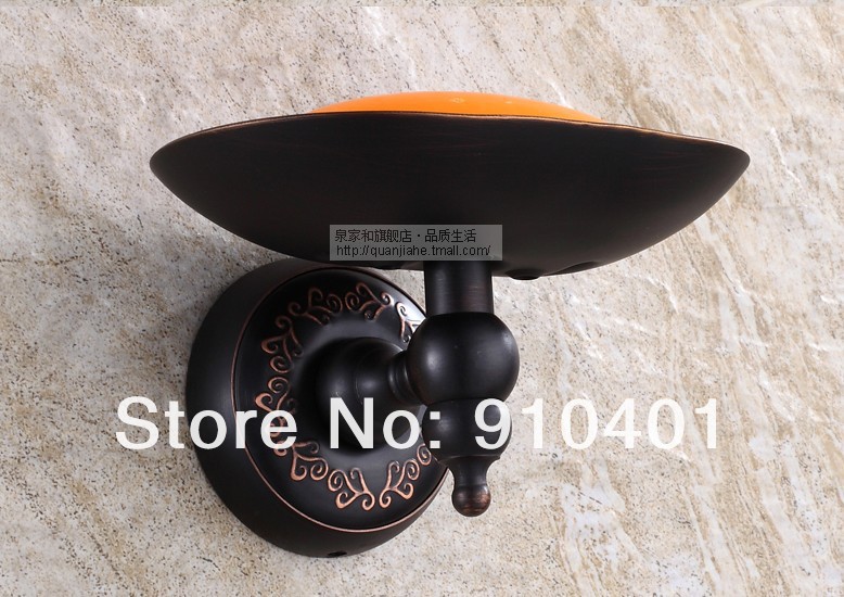 Wholesale And Retail Promotion NEW Bathroom Accessories Brass Soap Dish Holder Oil Rubbed Bronze Soap Dishes