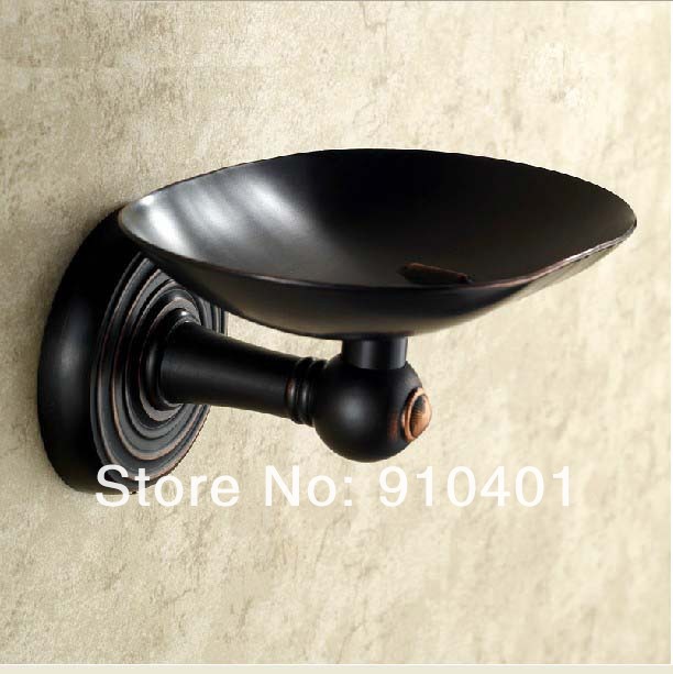 Wholesale And Retail Promotion Oil Rubbed Bronze Bathroom Accessories Solid Brass Wall Mounted Soap Dish Holder