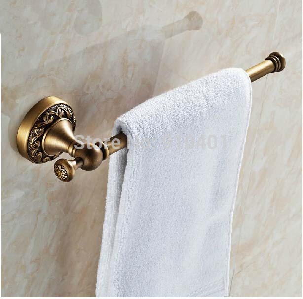 Wholesale And Retail Promotion Luxury Wall Mount Bathroom Towel Bar Holder Oil Rubbed Bronze Towel Ring Hanger