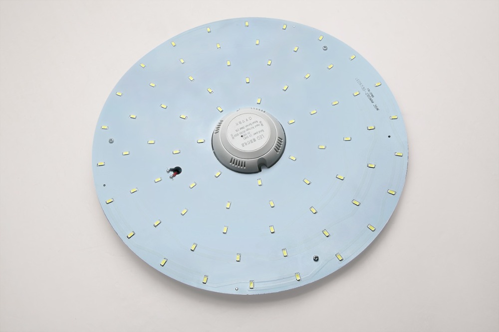 36w round 5730 smd led chip light bulb ceiling lamp diy aluminum plate light round panel no dark areas board ac110v-240v