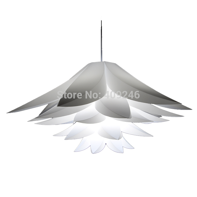 45cm led lighting pvc lilies flower decorate pendant lamp(not including bulb)