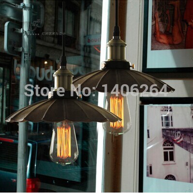 american countryside edison loft old-fashioned vintage industrial black droplight ceiling lamp for cafe bar hall club balcony