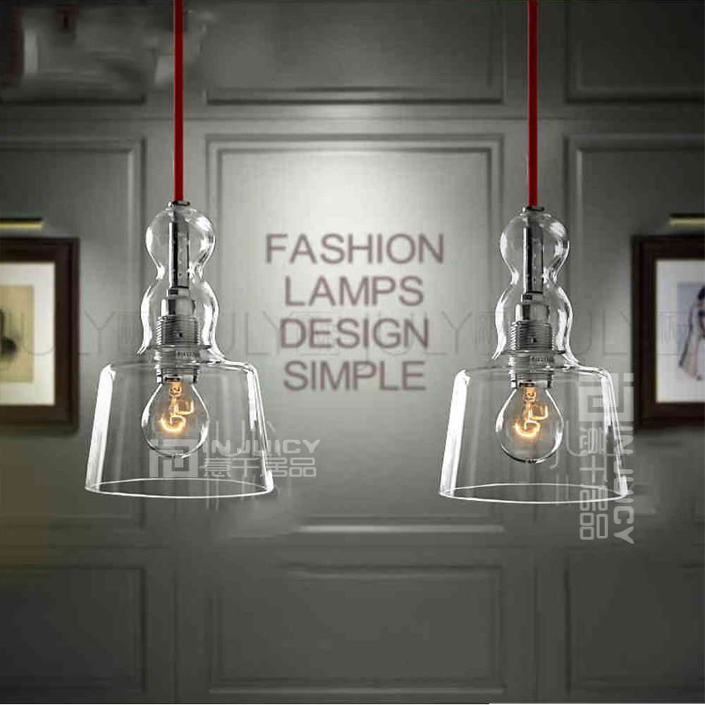 american glass perfume led lighting pendant lamp droplight loft corridor cafe bar restaurant chandelier hall decor