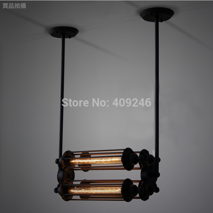 black loft american industrial vintage 4heads rare large edison pendent lamp with t300 e27 bulb ceiling lamp for cafe bar