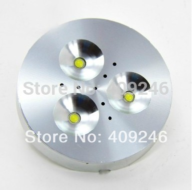 bright 3x1w mini epistar led chip thin light jewelry counter spot light wine ceiling bar cabinet lamp