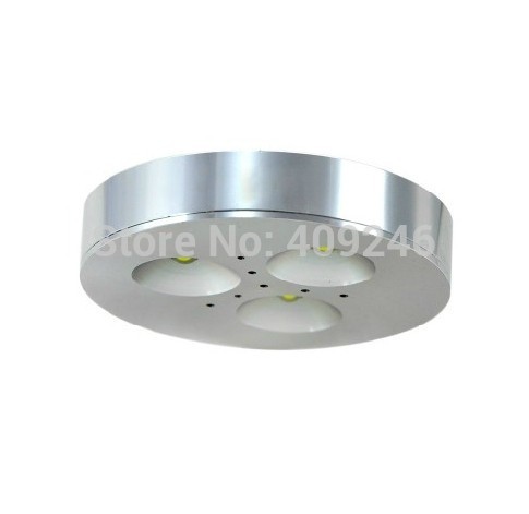 bright 3x1w mini epistar led chip thin light jewelry counter spot light wine ceiling bar cabinet lamp