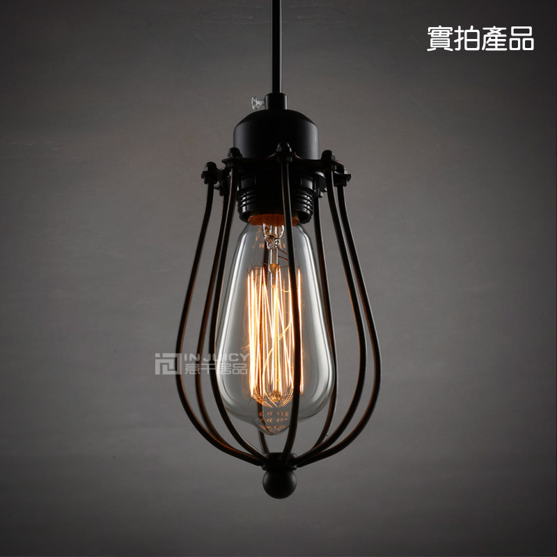 edison loft vintage industrial pendant lights lamp for cafe bar hall bedroom club store shop restaurant dining room gallery