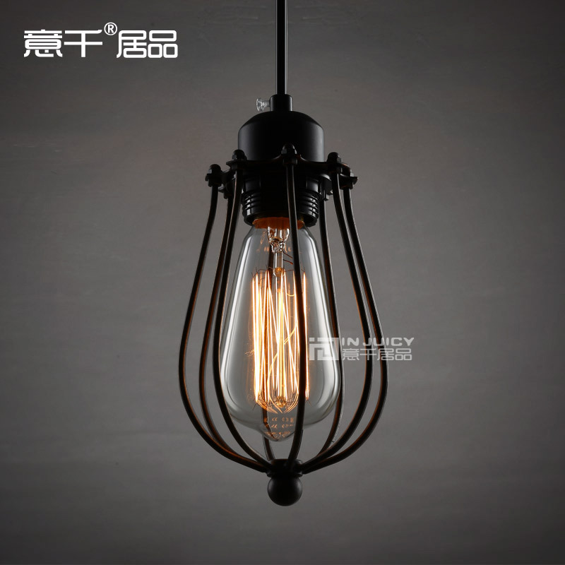 edison loft vintage industrial pendant lights lamp for cafe bar hall bedroom club store shop restaurant dining room gallery