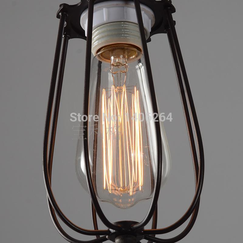 edison loft vintage industrial pendant lights lamp for cafe bar hall bedroom club store shop restaurant dining room gallery