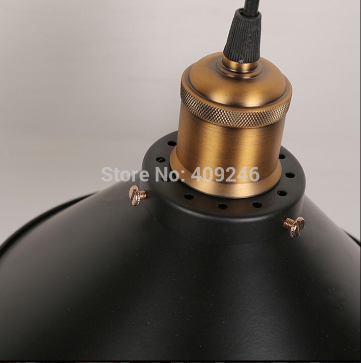 loft 8.7 inch vintage industrial e27 edison retro metal ceiling light american iron semi flush mount painted finish ceiling lamp