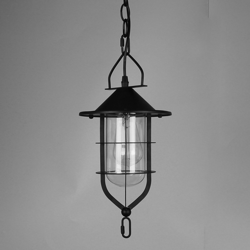 loft tungsten boat glass hanging lamp vintage edison lamp cafe bar pendant lamp