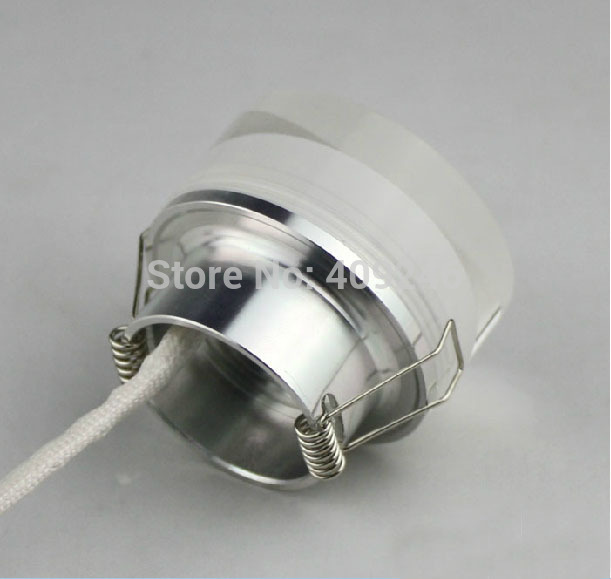 mini 1x1w led bulb ceiling lamp down round acrylics led light fixture with transformer recessed jewellery lamp ac85~265v