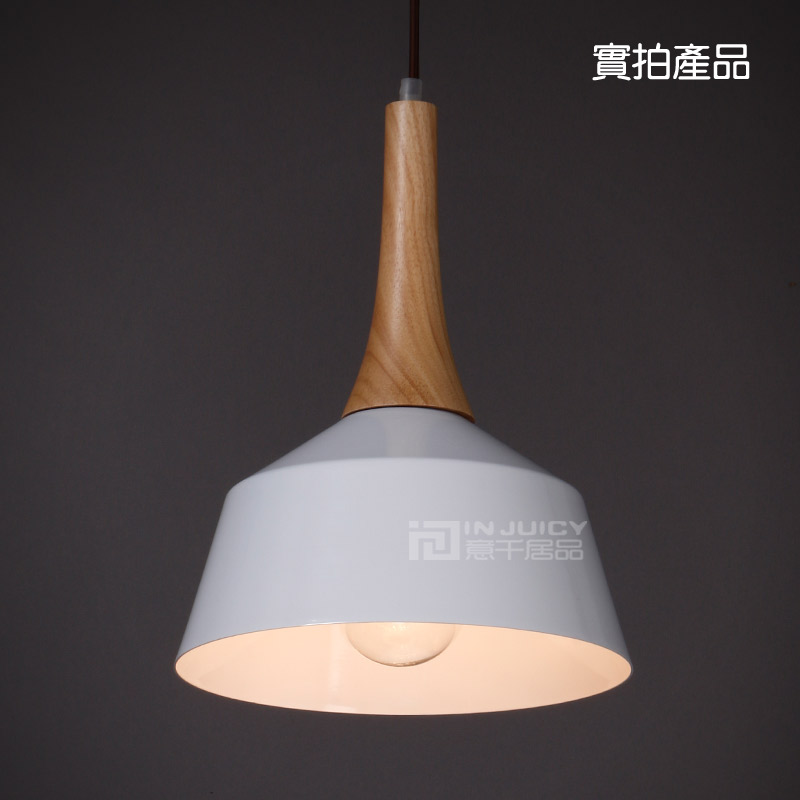 modern e27 aluminum led pendant lamp lights fixtures wood dining room bar cafe shop store club bedroom pendant lighting decor