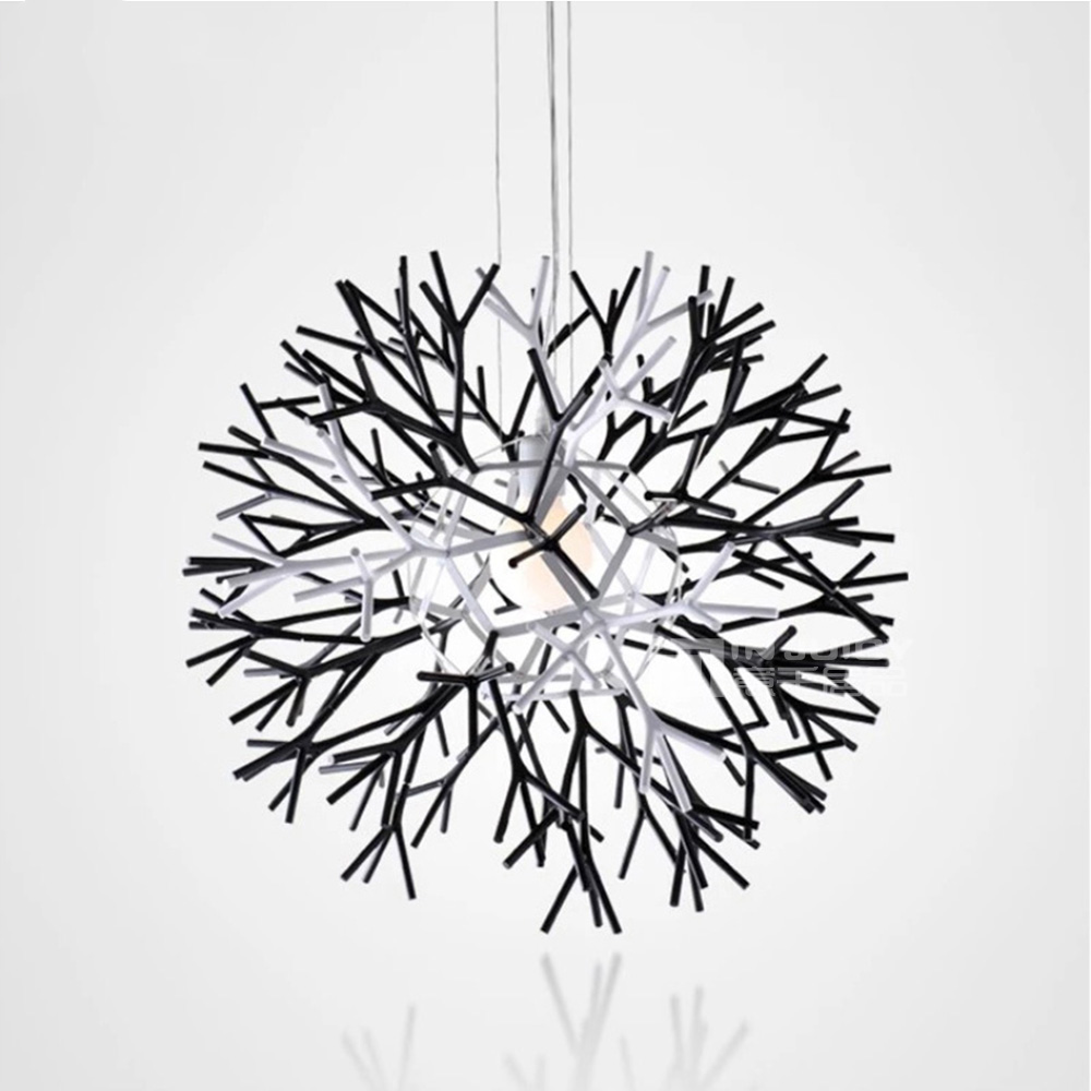 modern nordic coral polymer loft corridor restaurant cafe bar pendant lamp ceiling light chandelier droplight lighting decor