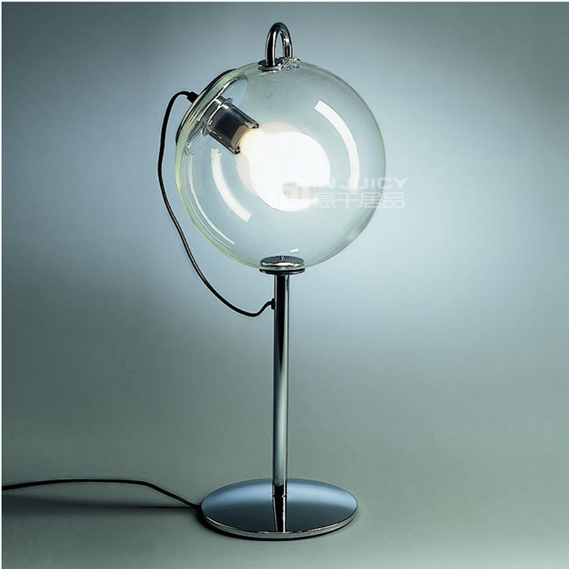 modern nordic led glass desk light table lamp soap bubble loft hall club home corridor reading living room decor gift new