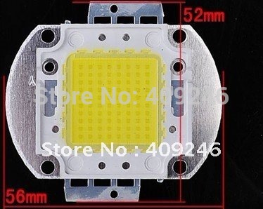 taiwan high power led chip 50watt 4500-5500lm led for floodlight spotlight ceiling light