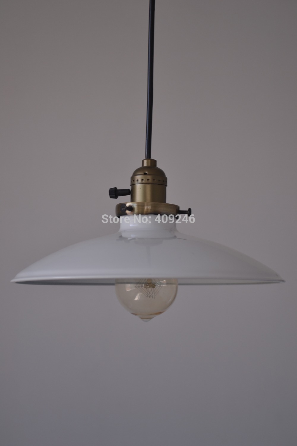 white 26cm loft american stytle vintage ceiling droplight pendant loft light e27 edison for bar cafe dinning room coffee shop