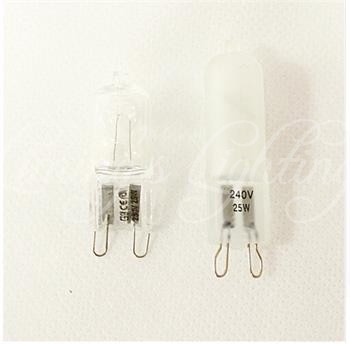 10pcs/lot g9 halogen warm white tungsten eco light bulbs clear frosted 220v 240v 20w 25w 40w watts dimmable for pendant light